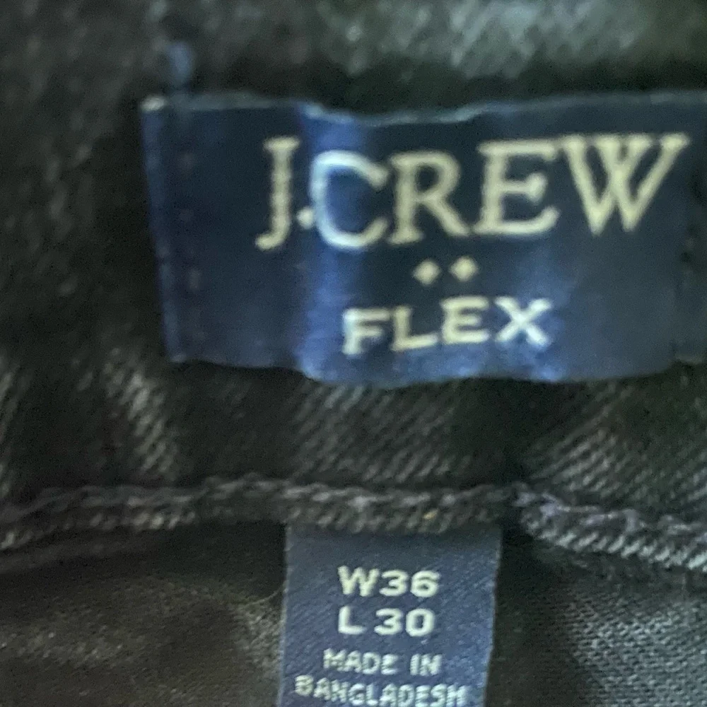 J. CREW-MENS BLACK JEANS-SIZE 36x30